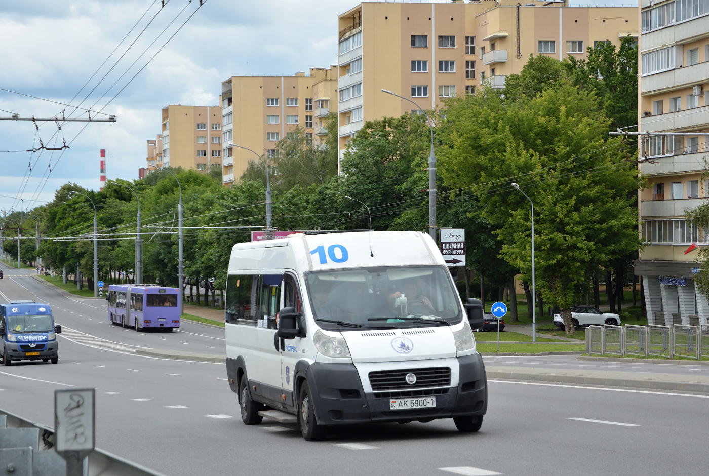 Брестская область, МАЗ-105.065 № 120; Брестская область, FIAT Ducato № АК 5900-1