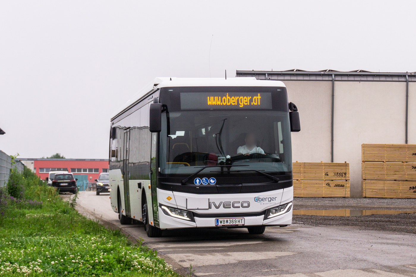 Австрия, IVECO Crossway LE 12M ELEC № WB 369 HT