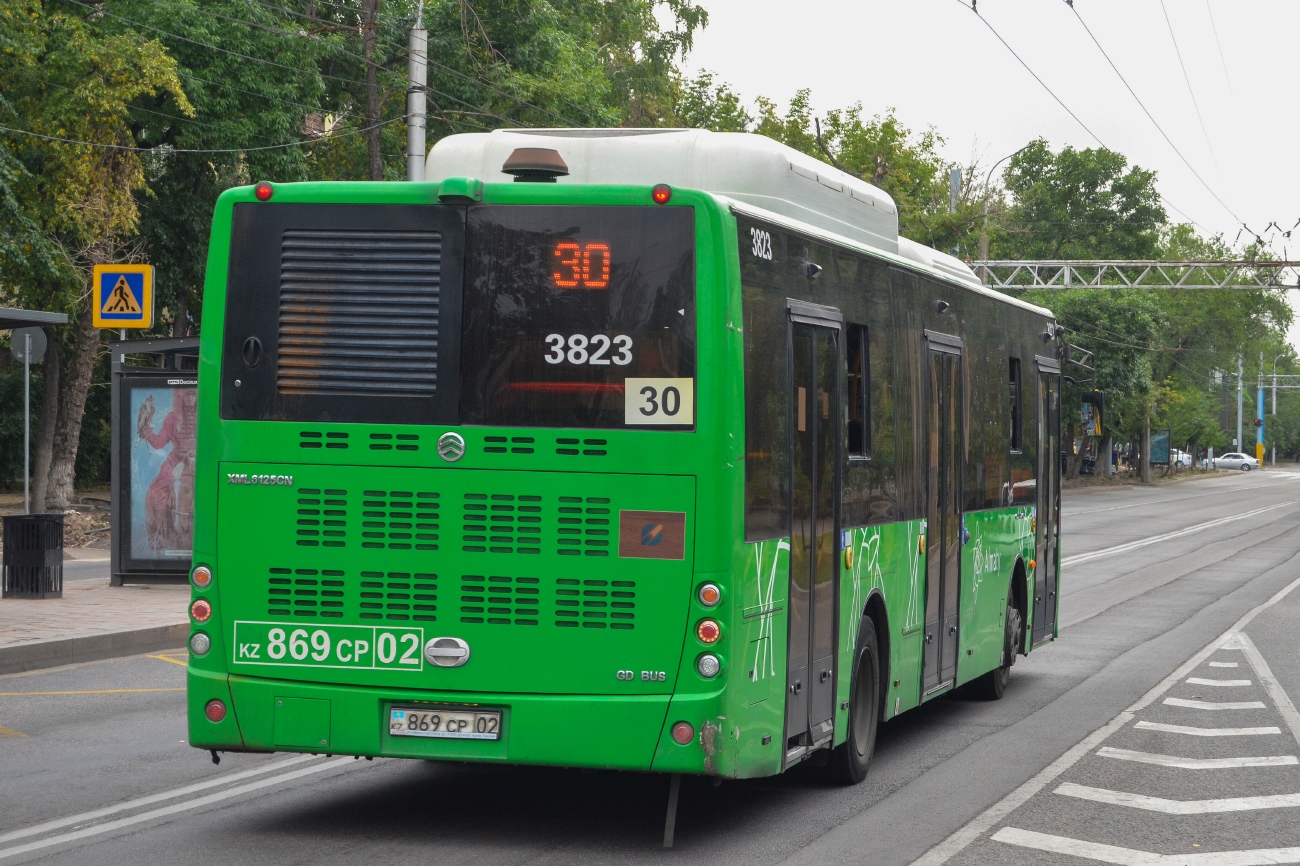 Алматы, Golden Dragon XML6125CN (Hyundai Trans Auto) № 3823