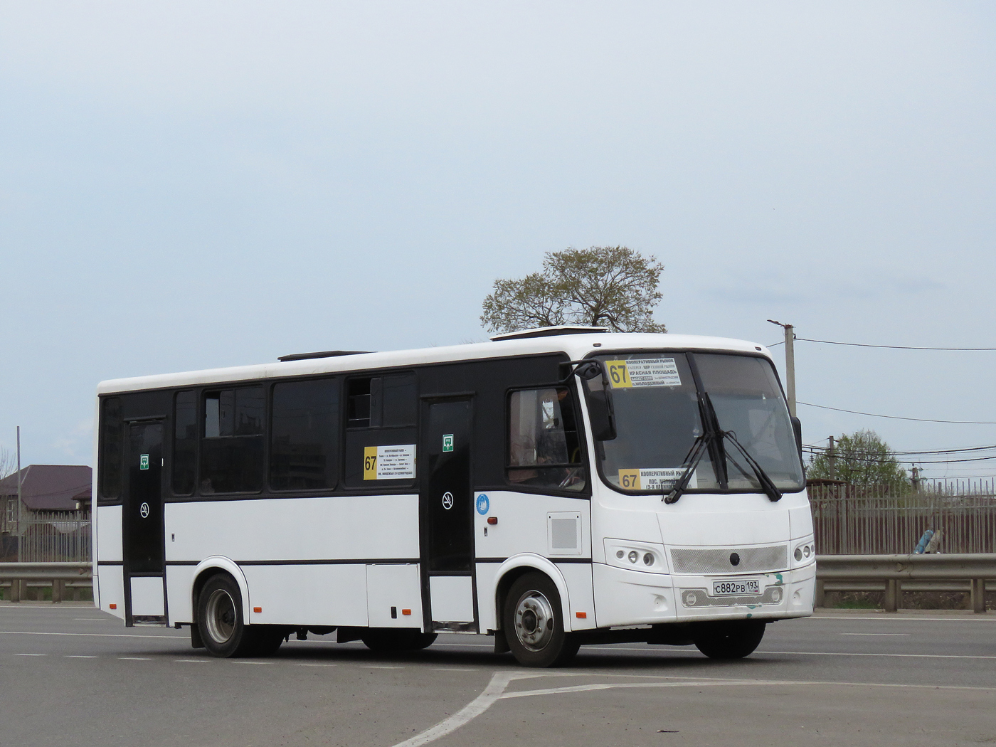 Краснодарский край, ПАЗ-320412-05 "Вектор" № С 882 РВ 193