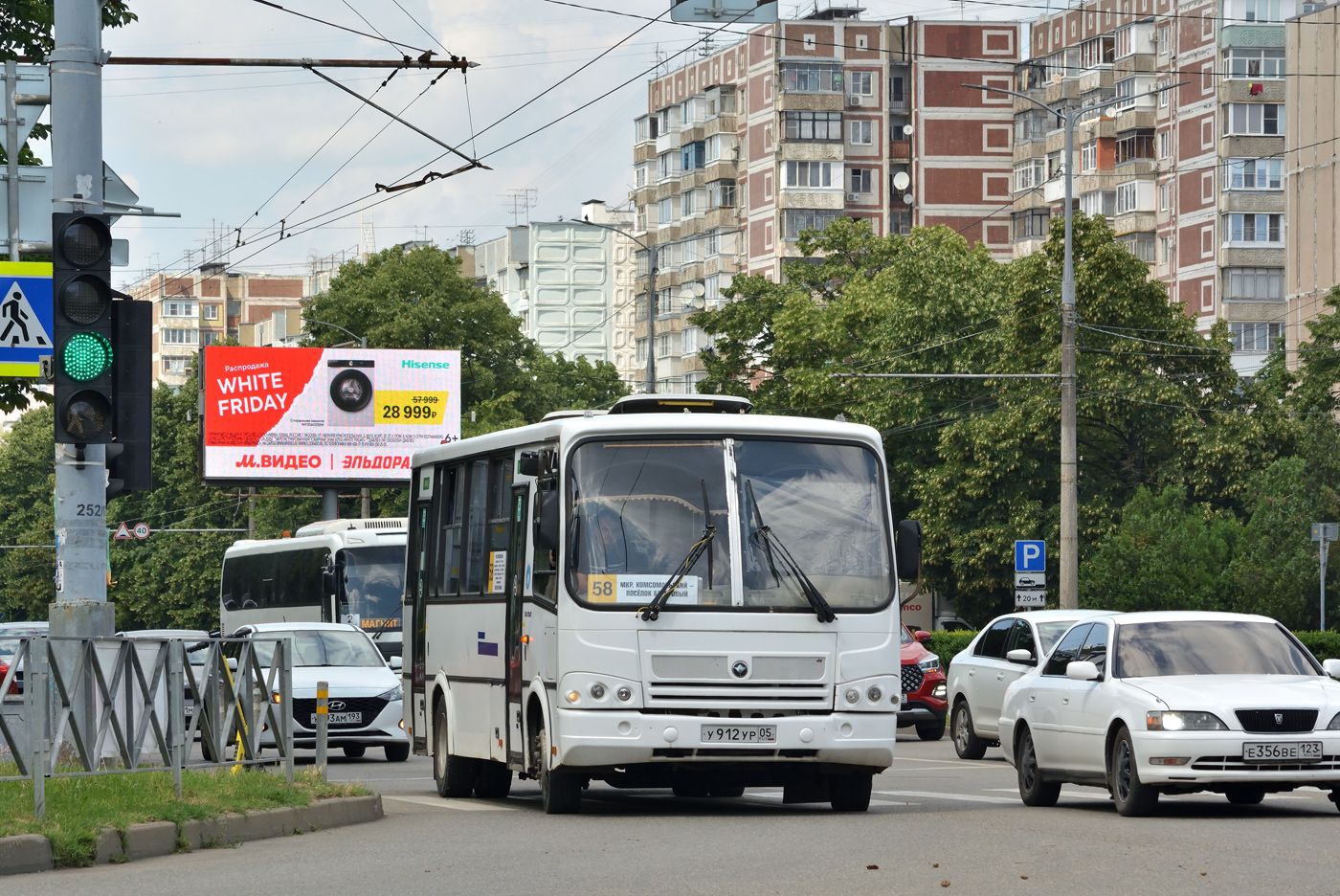 Краснодарский край, ПАЗ-320412-05 № У 912 УР 05