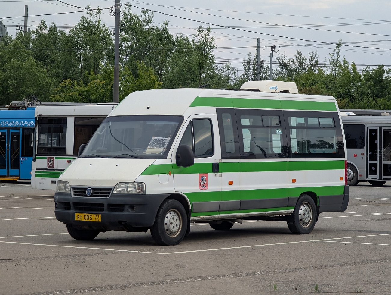 Москва, FIAT Ducato 244 CSMMC-RLL, -RTL № ЕО 005 77