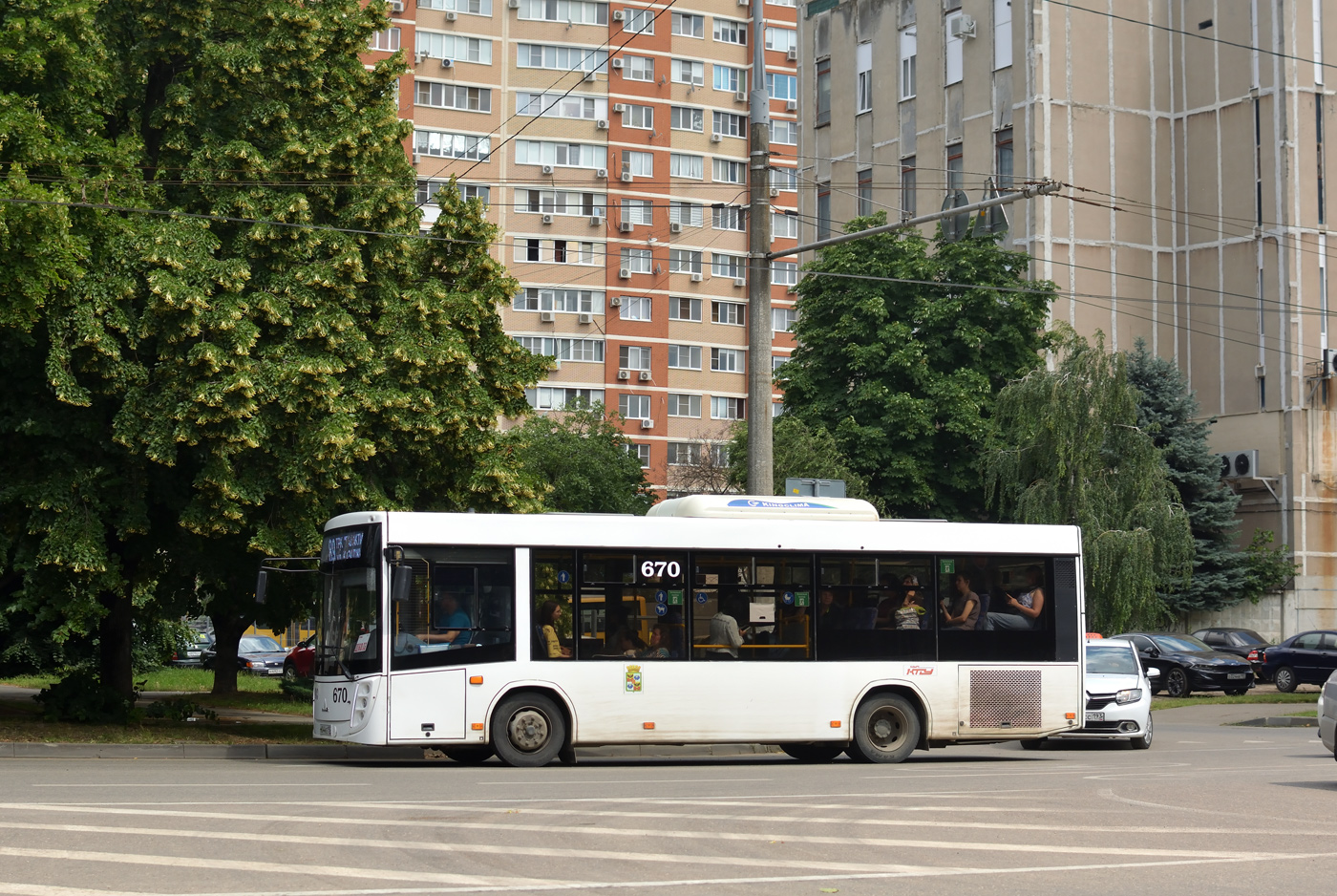 Краснодарский край, МАЗ-206.047 № 670
