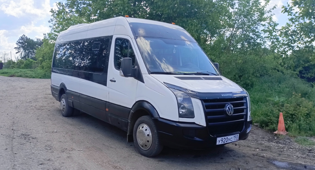 Краснодарский край, Volkswagen Crafter № У 920 УС 193