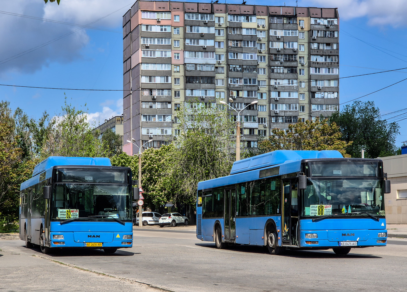 Днепропетровская область, MAN A21 NL233 CNG № 25; Днепропетровская область, MAN A21 NL233 CNG № 14