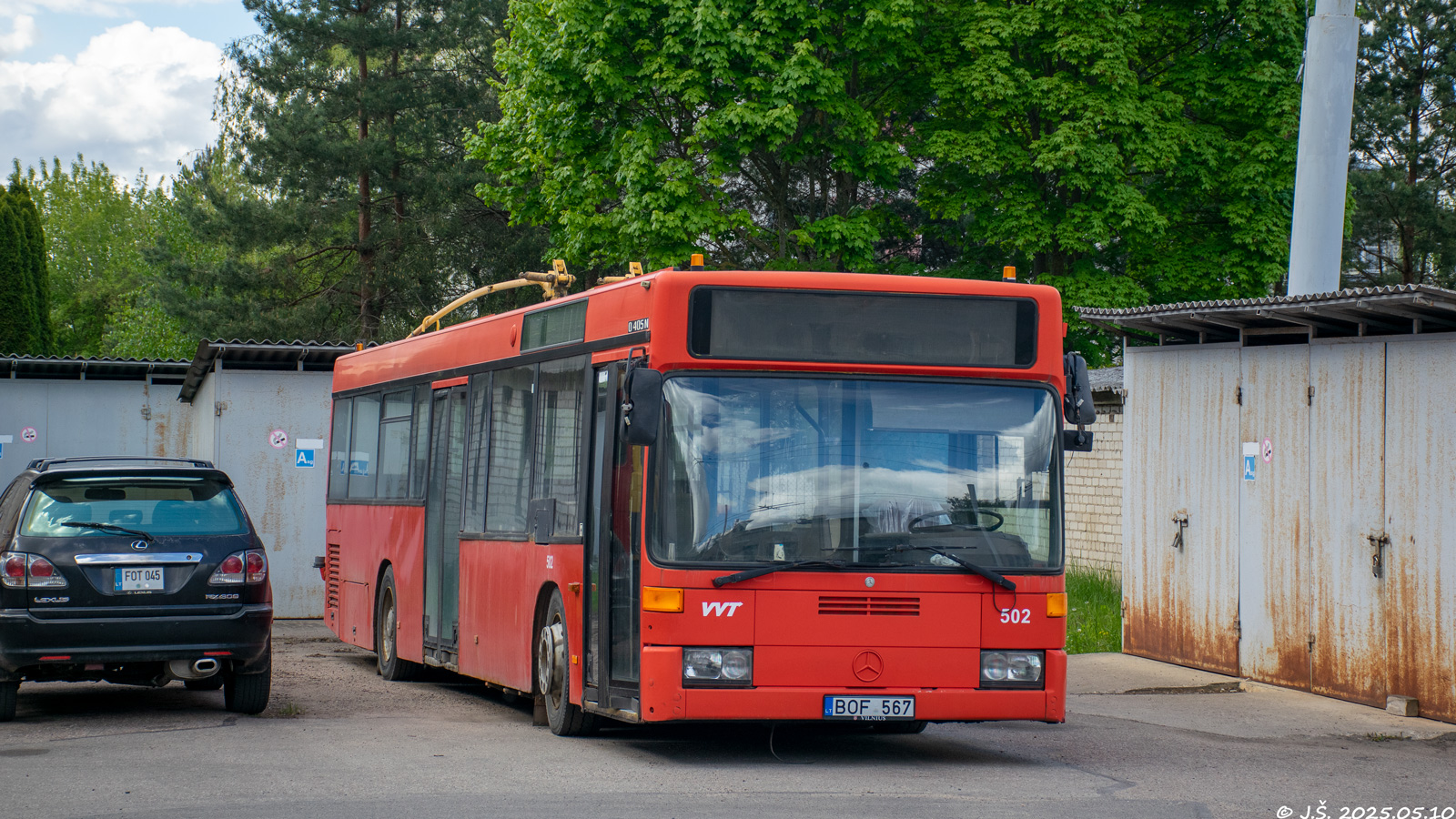 Литва, Mercedes-Benz O405N2 № 502