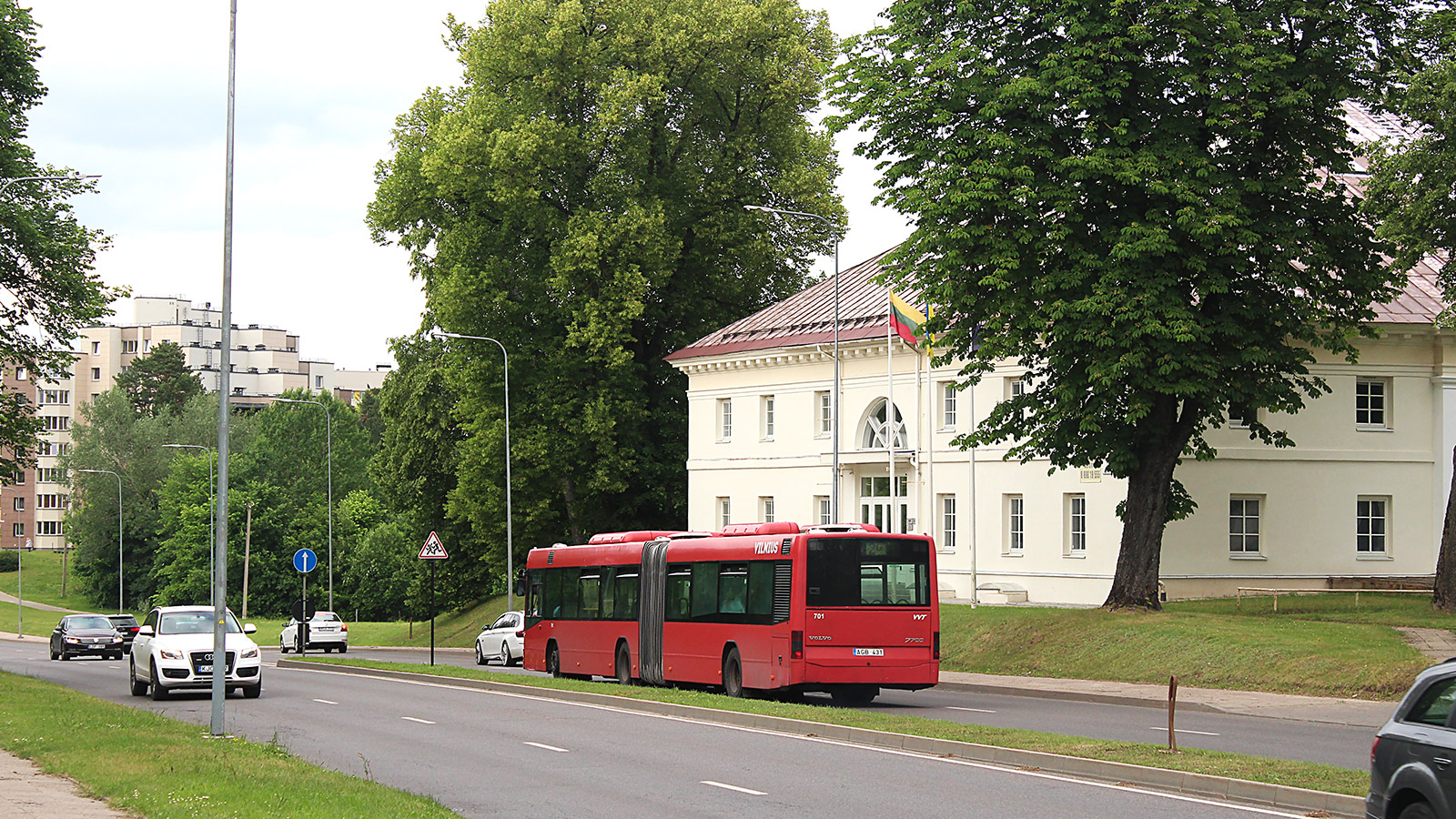 Литва, Volvo 7700A № 701
