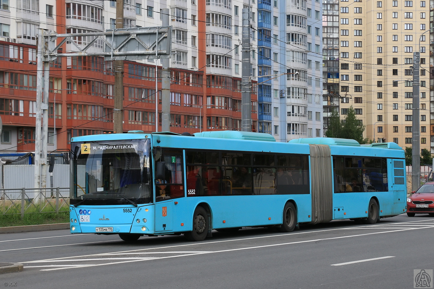 Санкт-Петербург, МАЗ-216.066 № 5552