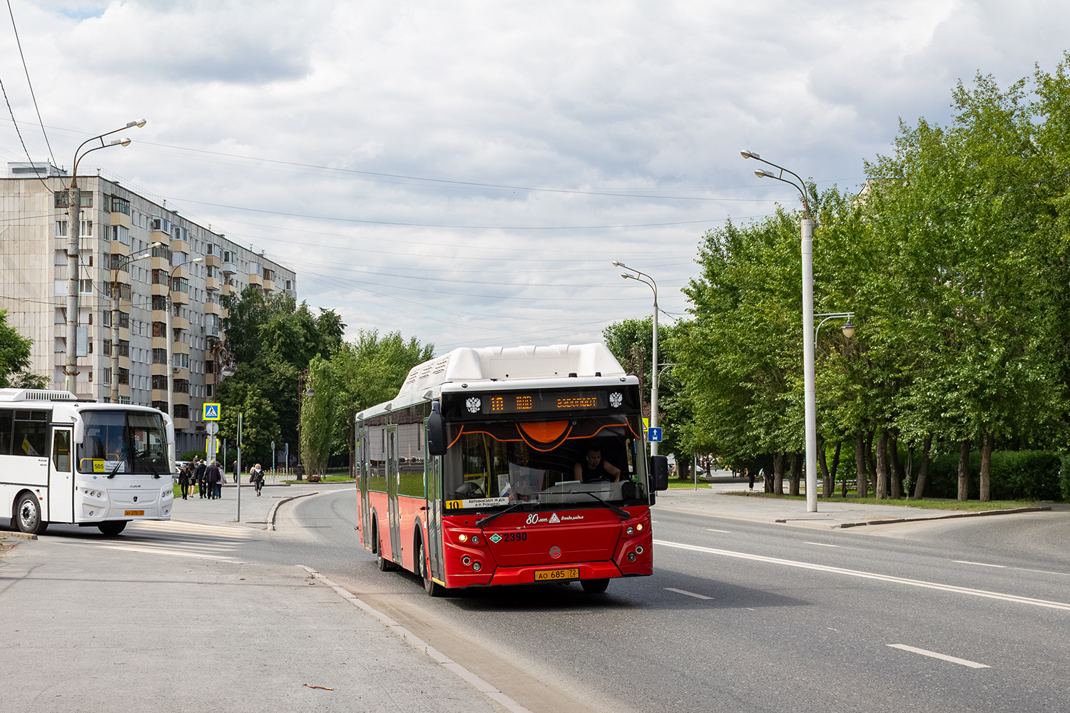 Тюменская область, ЛиАЗ-5292.67 (CNG) № 2390