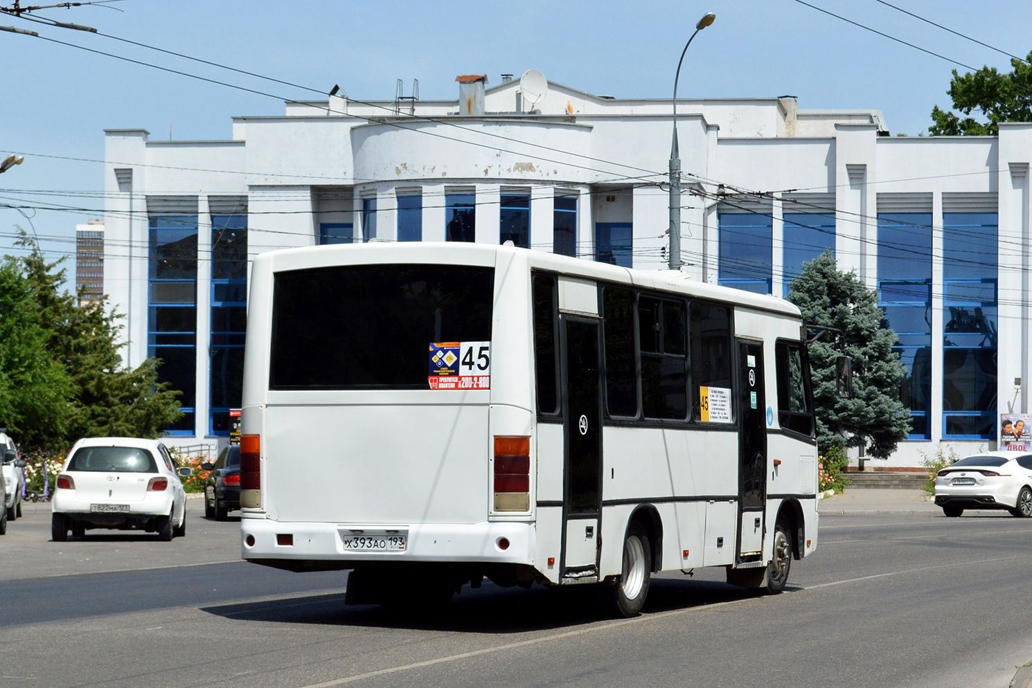 Краснодарский край, ПАЗ-320402-05 № Х 393 АО 193