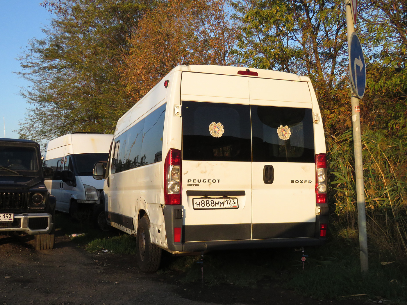 Краснодарский край, Нижегородец-2227SK (Peugeot Boxer) № Н 888 ММ 123