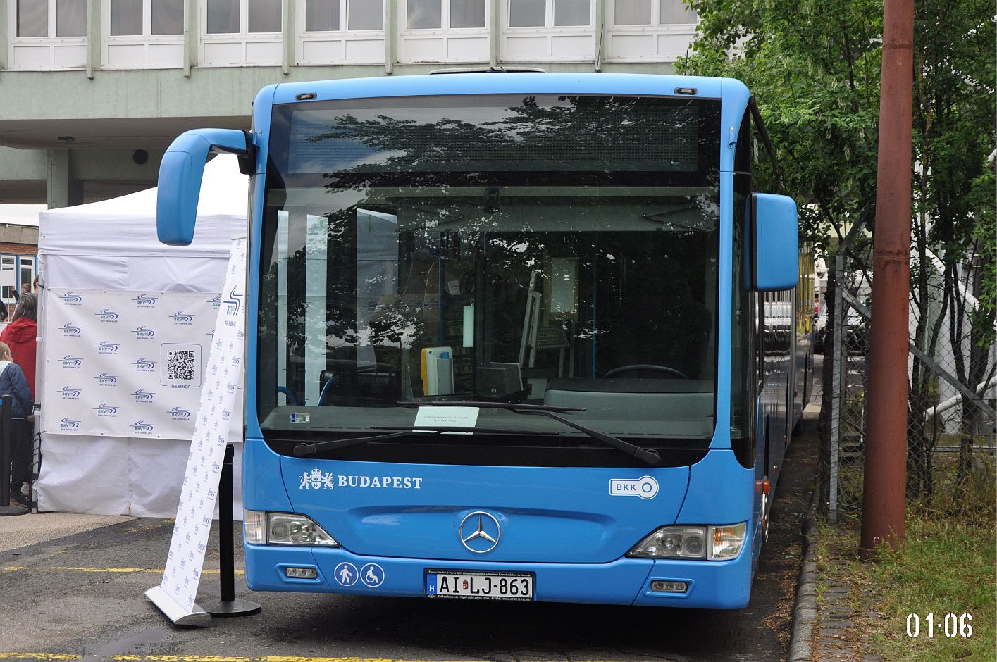 Венгрия, Mercedes-Benz O530G Citaro facelift G № AI LJ-863; Венгрия — Дни открытых дверей
