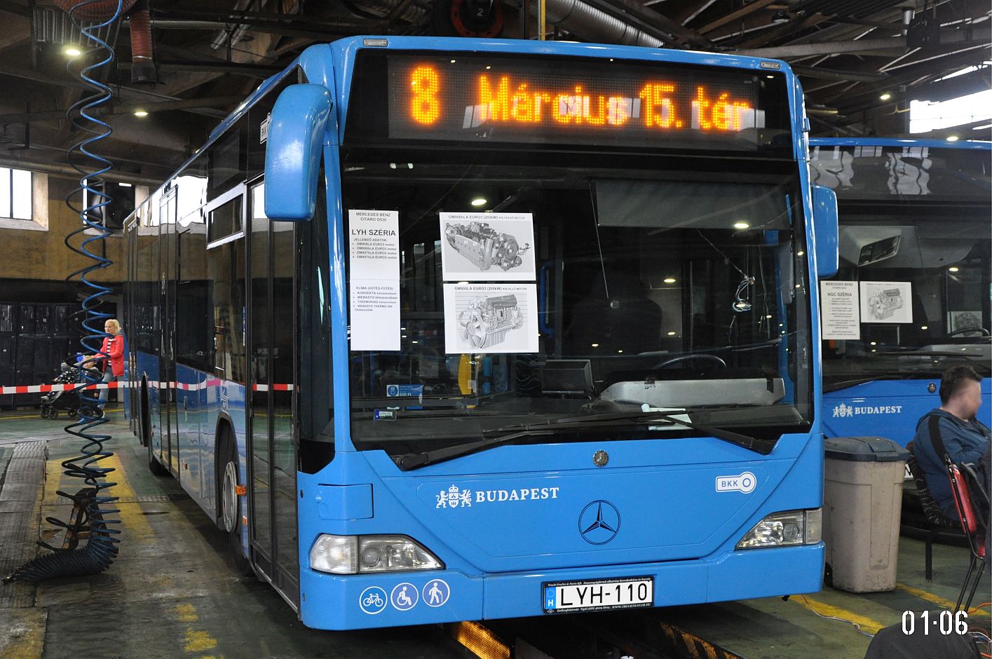 Венгрия, Mercedes-Benz O530 Citaro № LYH-110; Венгрия — Дни открытых дверей