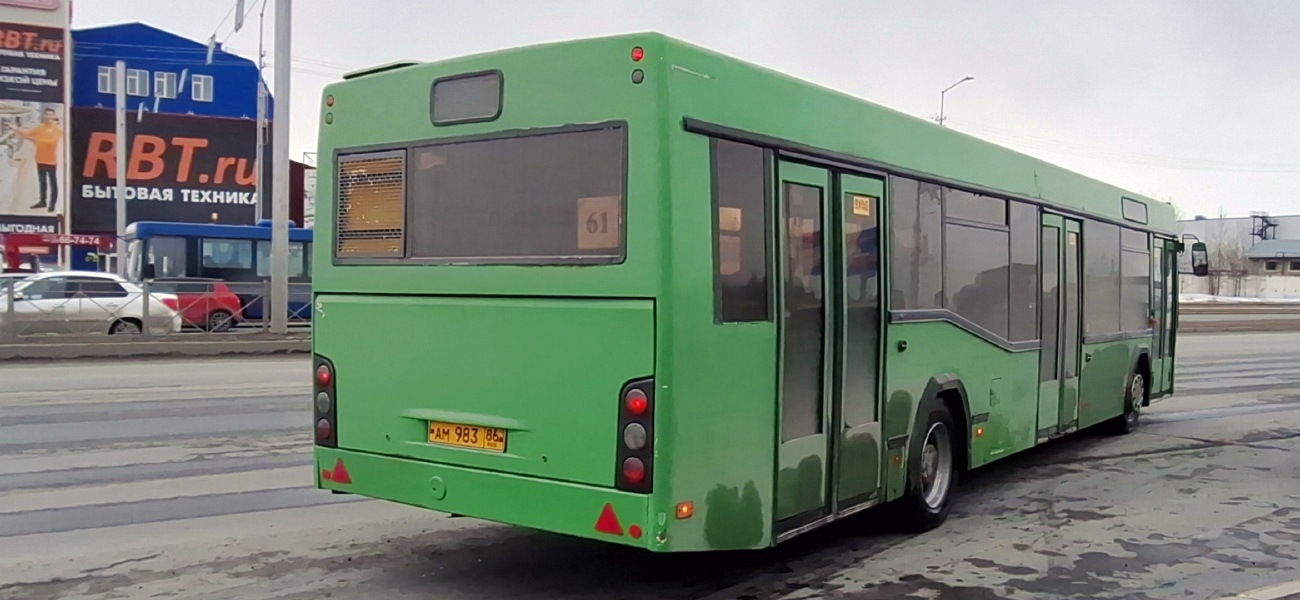 Ханты-Мансийский АО, МАЗ-103.465 № АМ 983 86