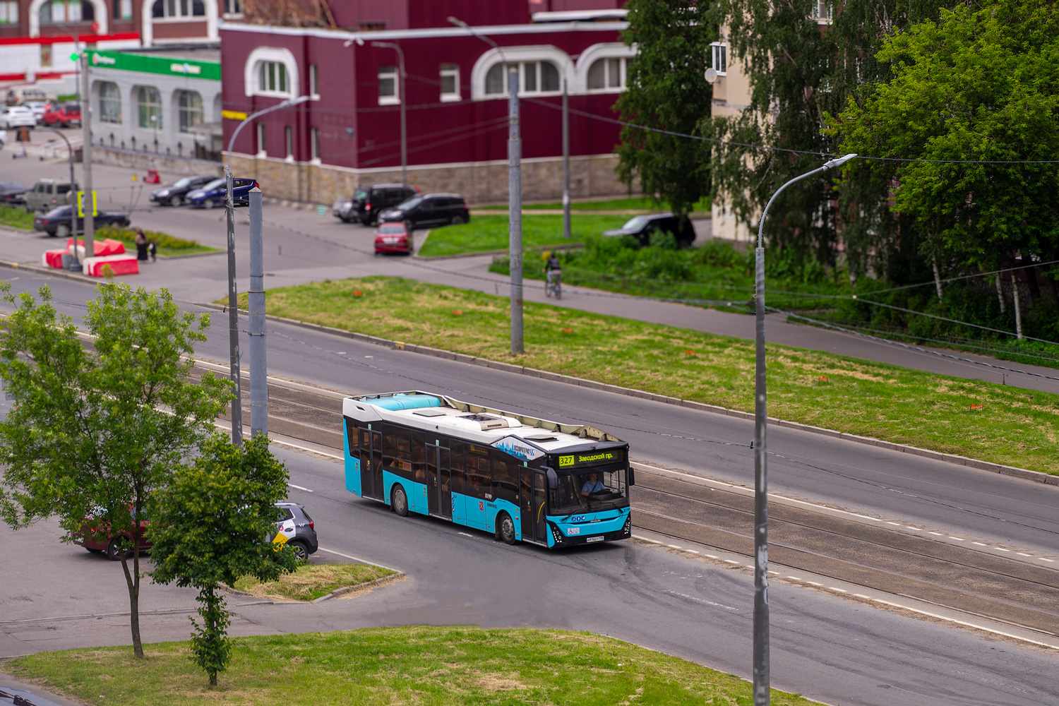 Санкт-Петербург, МАЗ-303.065 № 8199