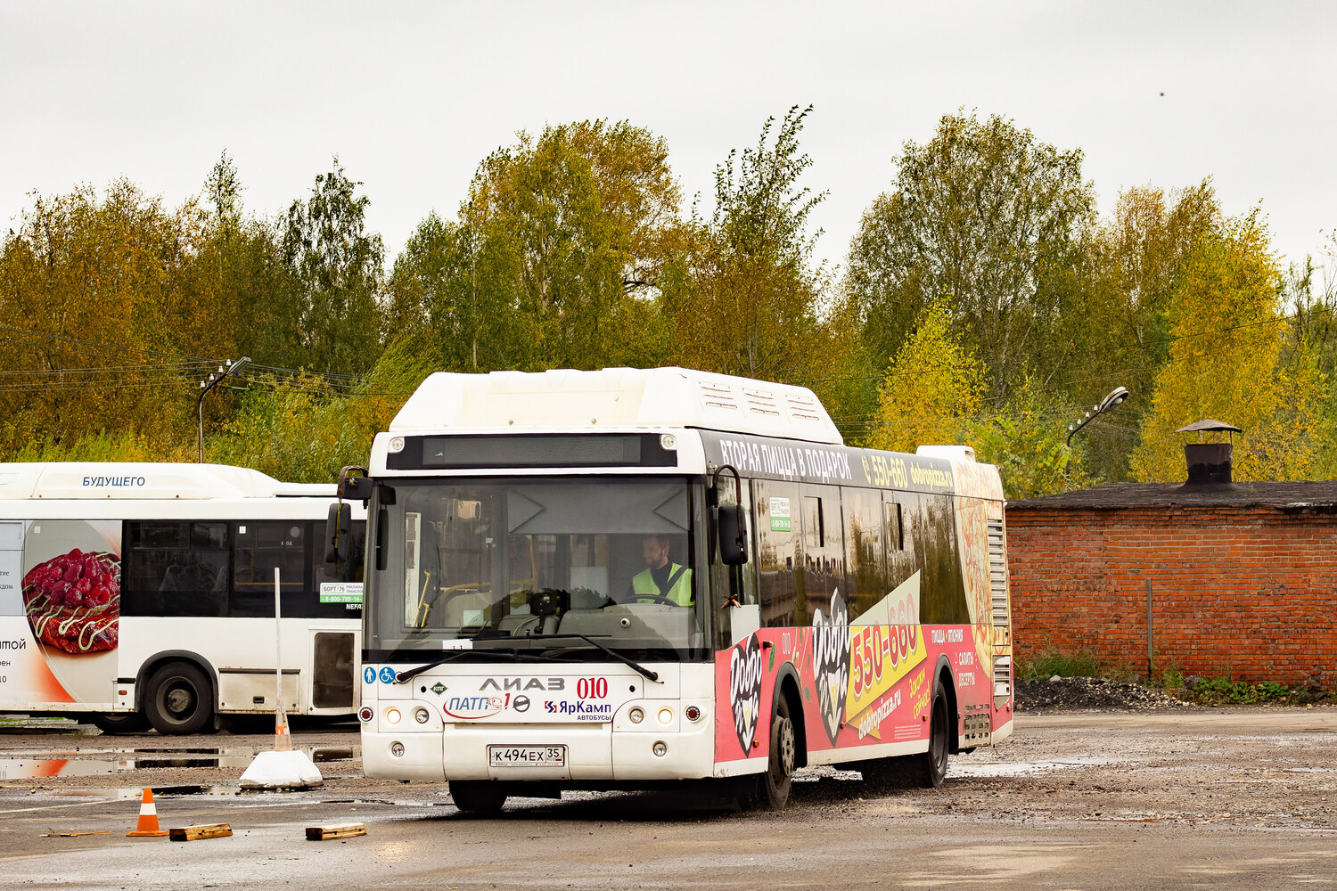 Вологодская область, ЛиАЗ-5292.67 (CNG) № 010