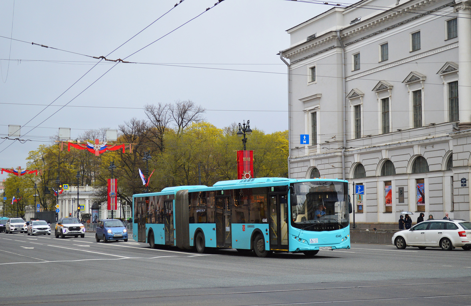 Санкт-Петербург, Volgabus-6271.05 № 6345