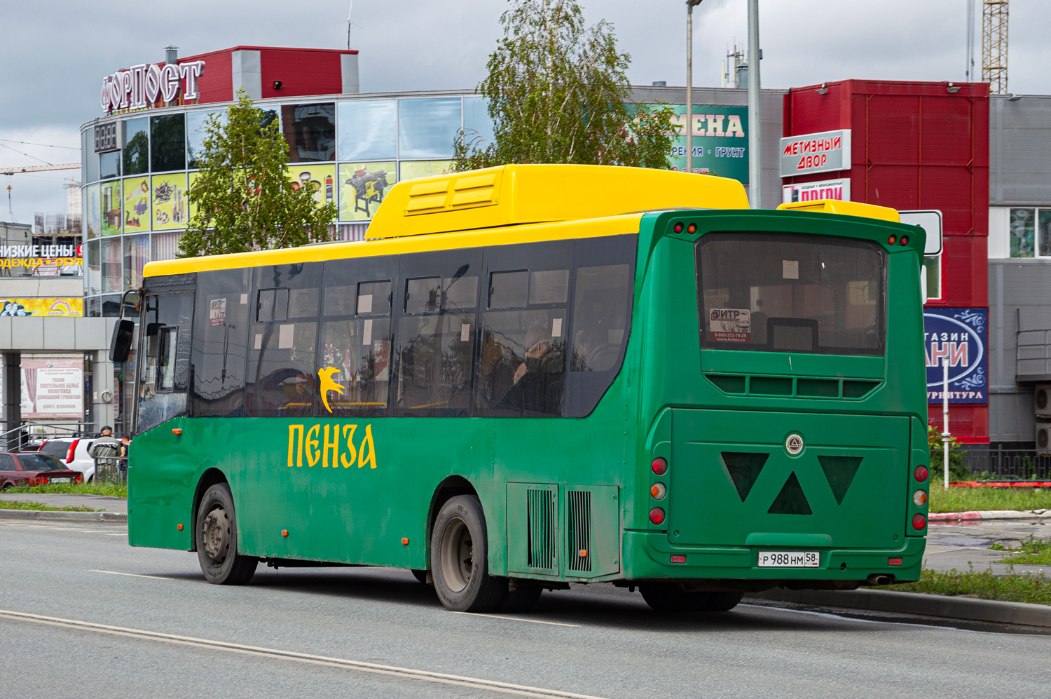 Пензенская область, КАвЗ-4270-70 № Р 988 НМ 58