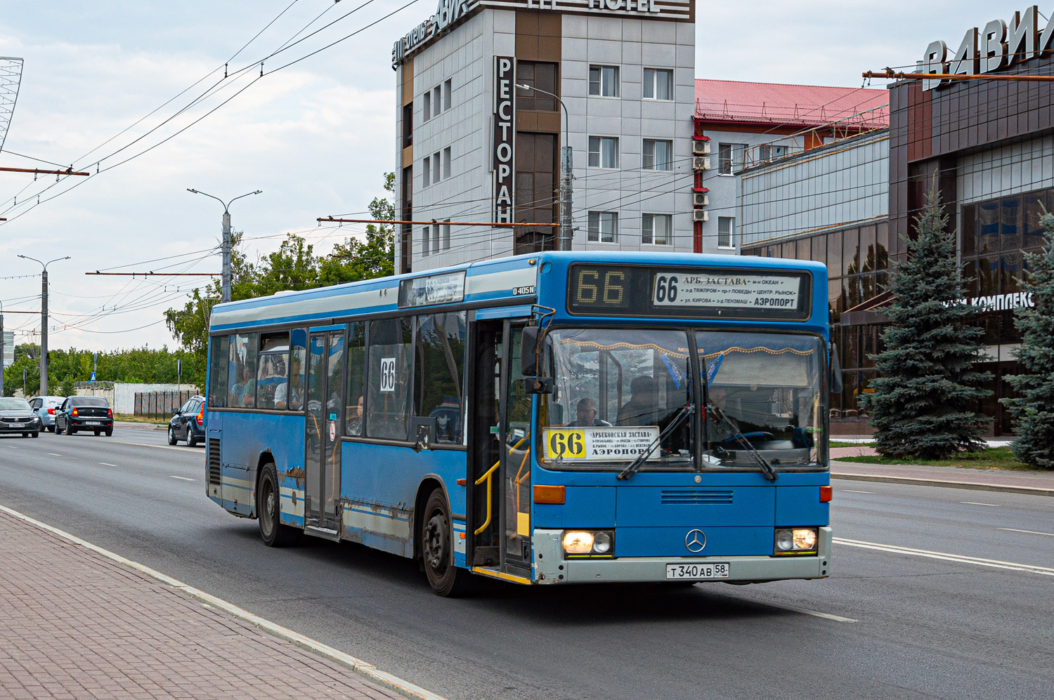 Пензенская область, Mercedes-Benz O405N2 № Т 340 АВ 58