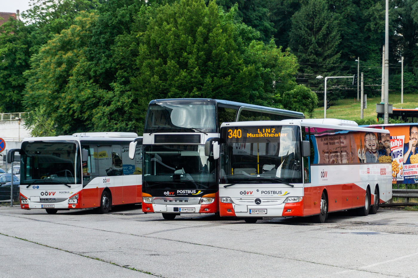 Австрия, Mercedes-Benz Integro II L № BD 15034