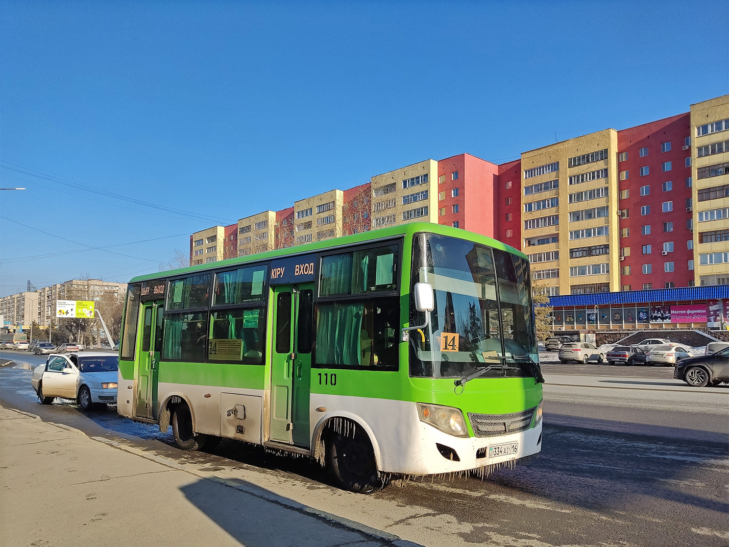 Абайская область, Dongfeng BWC6665GA5 (Qilu/СемАЗ) № 110