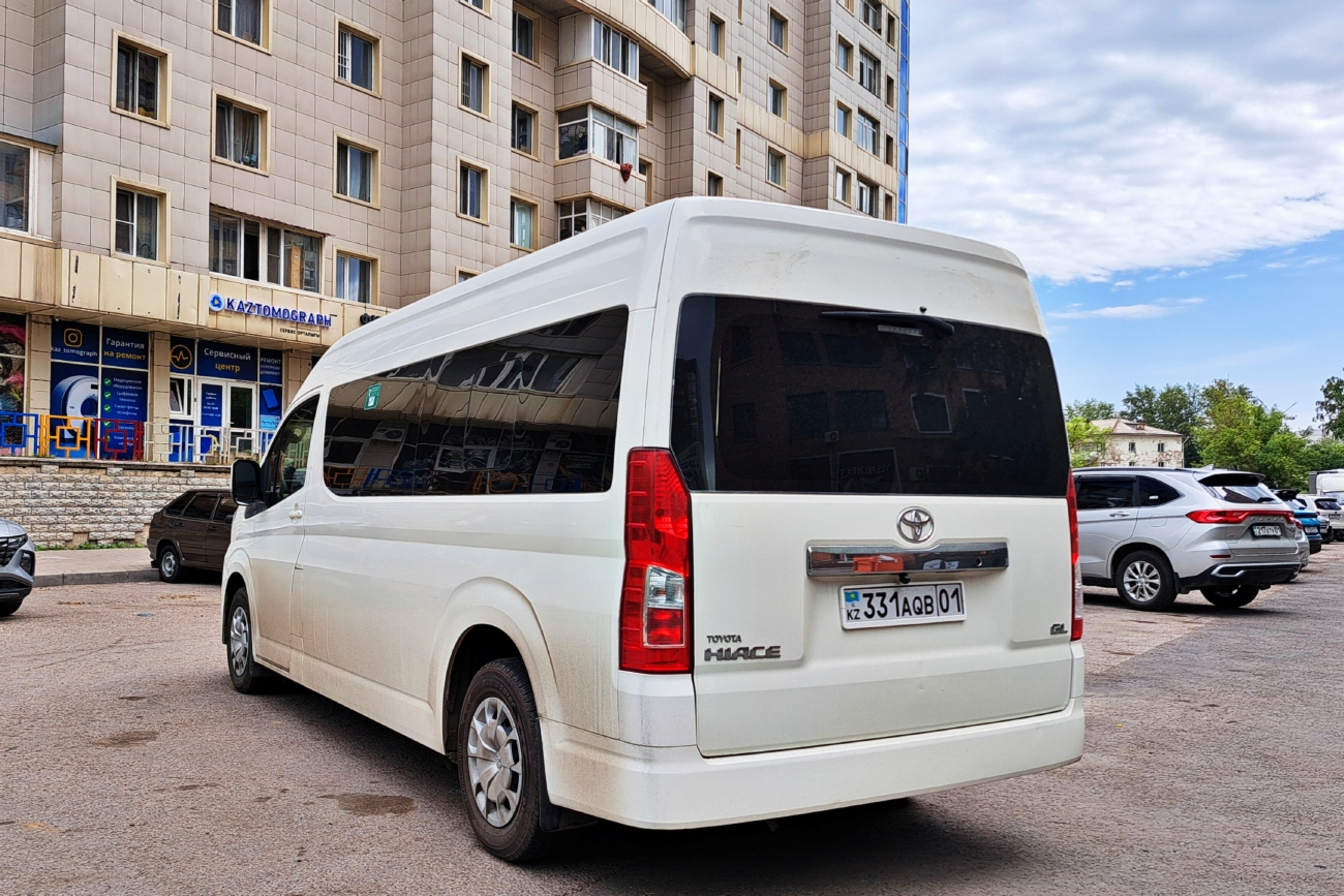 Астана, Toyota HiAce GRH322L № 331 AQB 01