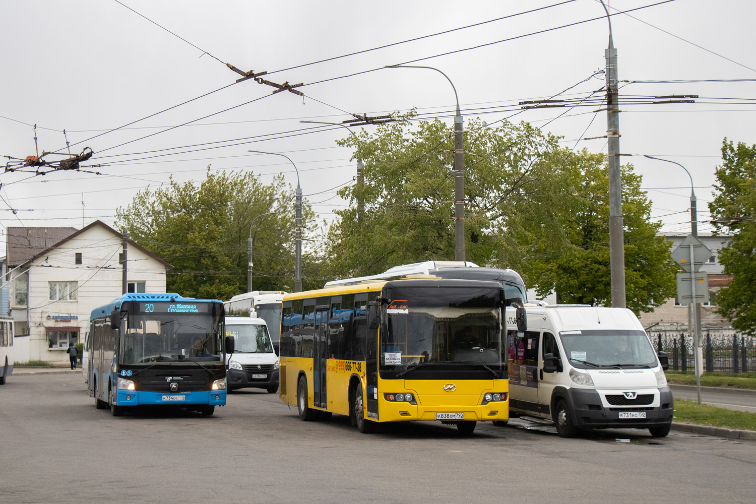 Московская область, ЛиАЗ-4292.60 (1-2-1) № 052062; Московская область, Higer KLQ6108GQ № А 838 ХМ 790