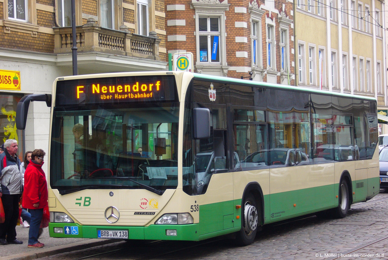Бранденбург, Mercedes-Benz O530 Citaro № 538