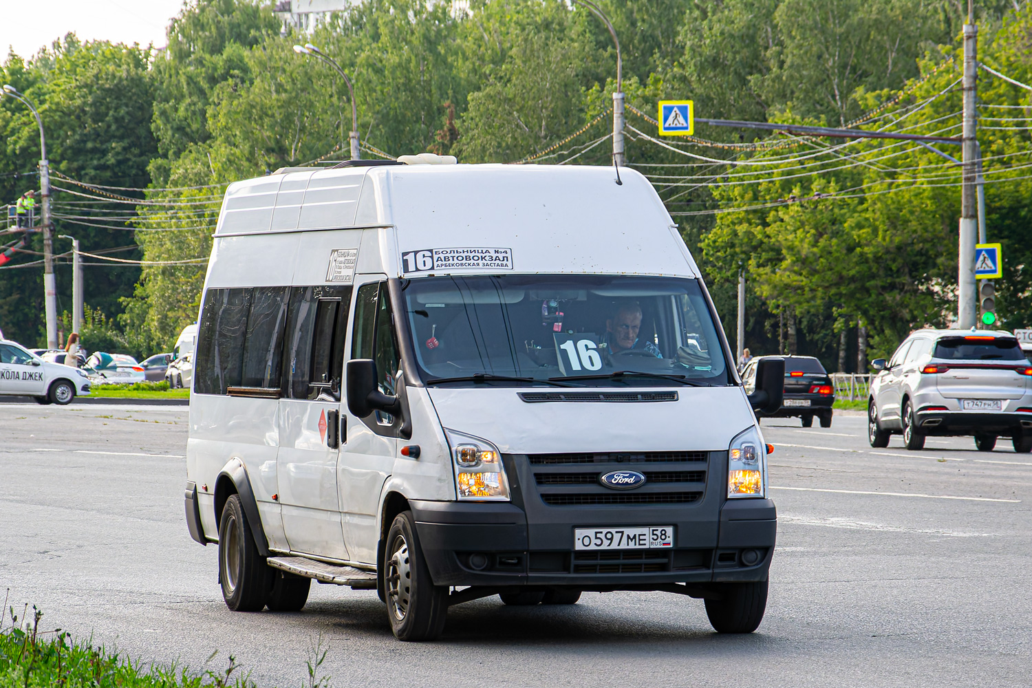 Пензенская область, Промтех-224326 (Ford Transit) № О 597 МЕ 58 Пензенская область, Промтех-224326 (Ford Transit) № О 597 МЕ 58