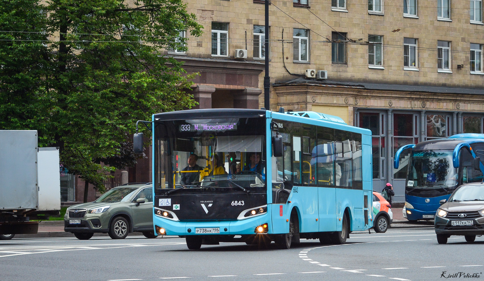 Санкт-Петербург, Volgabus-4298.G4 (LNG) № 6843