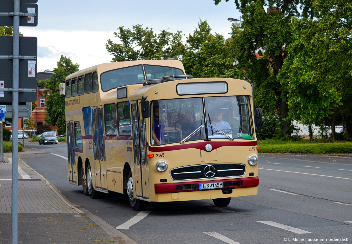 Нижняя Саксония, Ludewig № 3145; Нижняя Саксония — Tag der offenen Tür Öffis Hameln "100 Jahre Busverkehr im Landkreis Hameln-Pyrmont" 06.07.2025