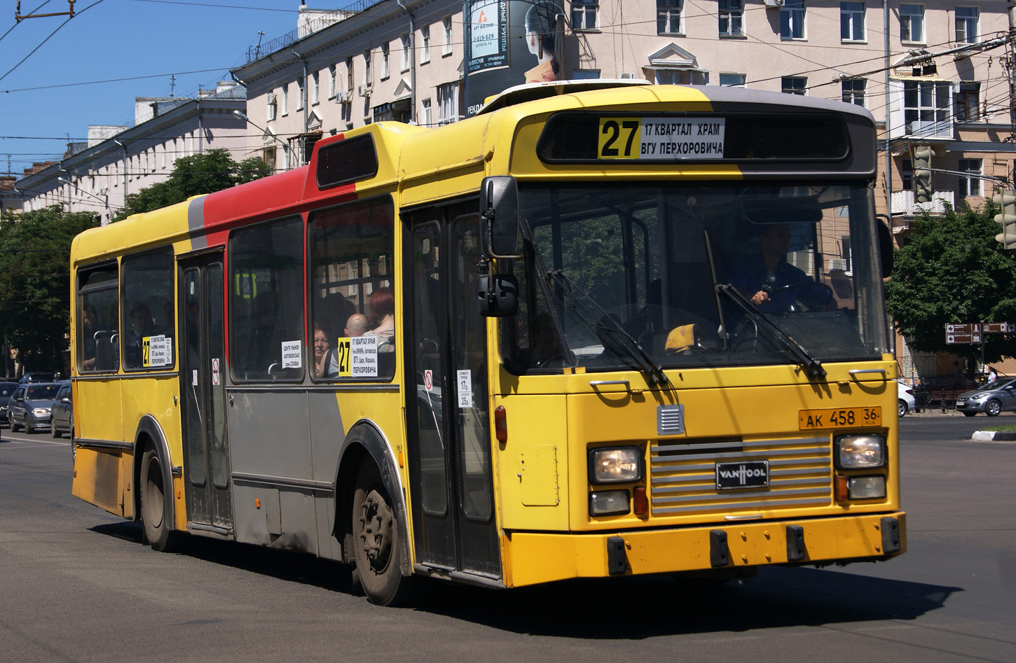 Воронежская область, Van Hool A120/50 № АК 458 36