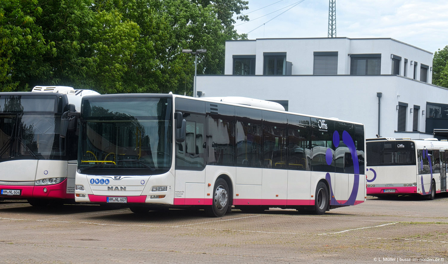 Нижняя Саксония, MAN A21 Lion's City NL323 № 607