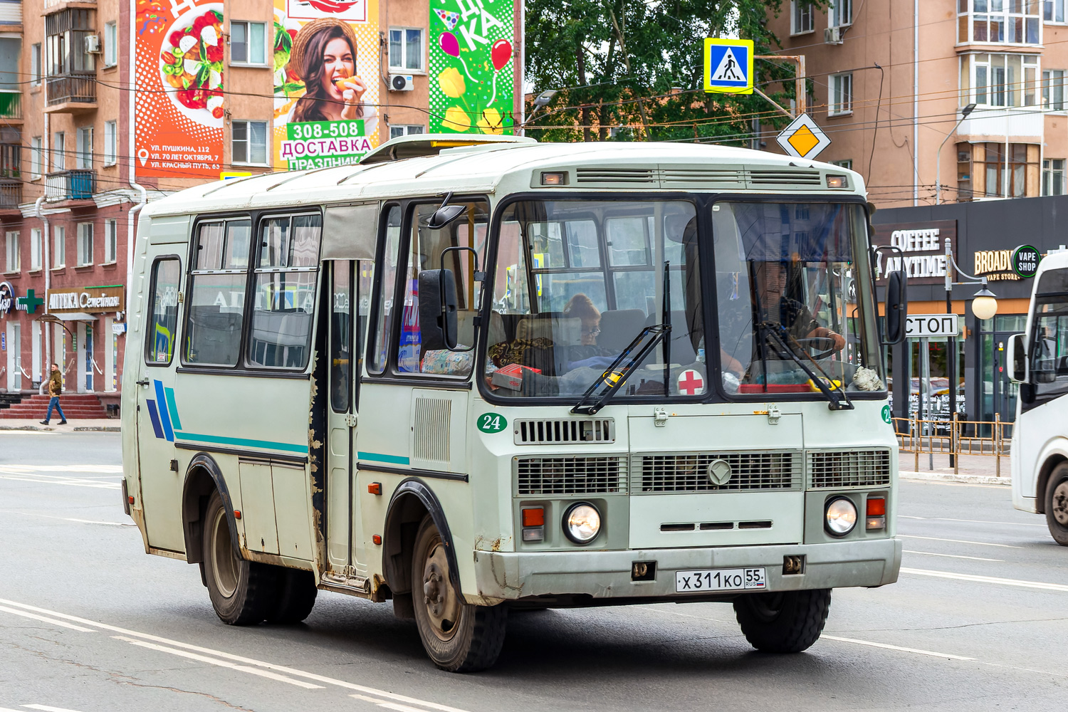 Омская область, ПАЗ-32053 № 24