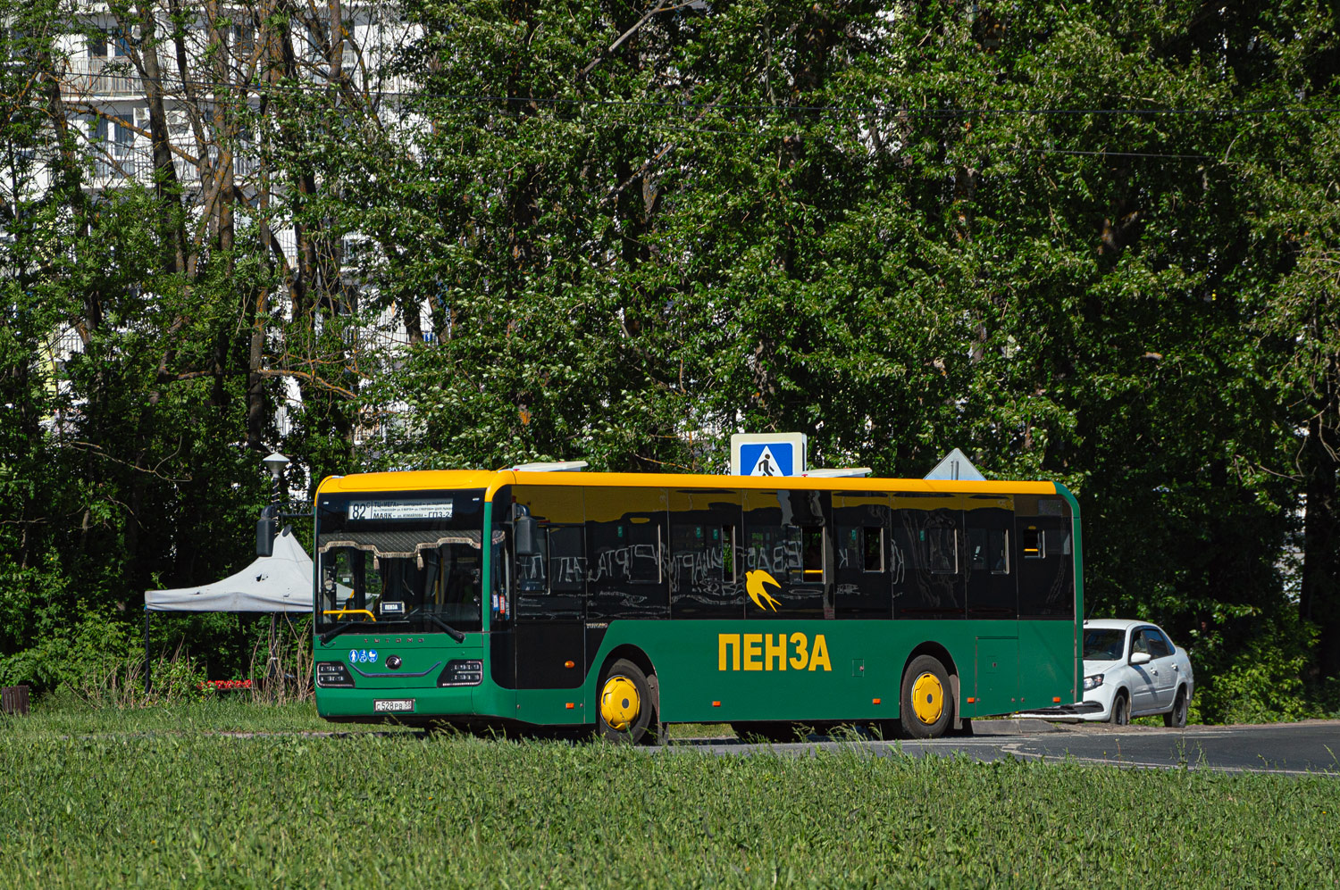 Пензенская область, Yutong ZK6116HG № С 528 РВ 58