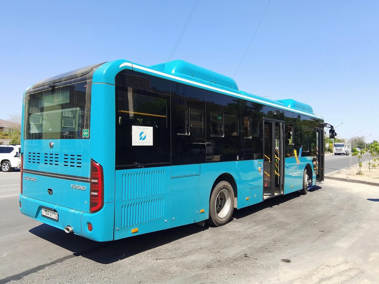 Мангистауская область, Yutong ZK6116HG (QazTehna) № 154 AY 12