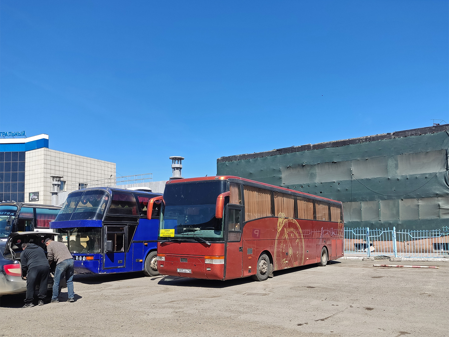 Абайская область, Van Hool T915 Acron № 855 ABV 16