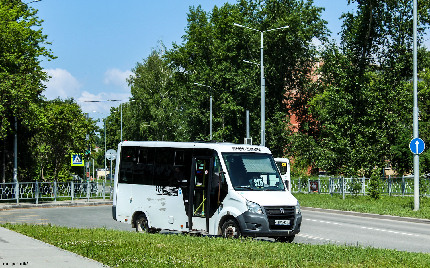 Новосибирская область, ГАЗ-A64R45 Next № Н 381 МК 154