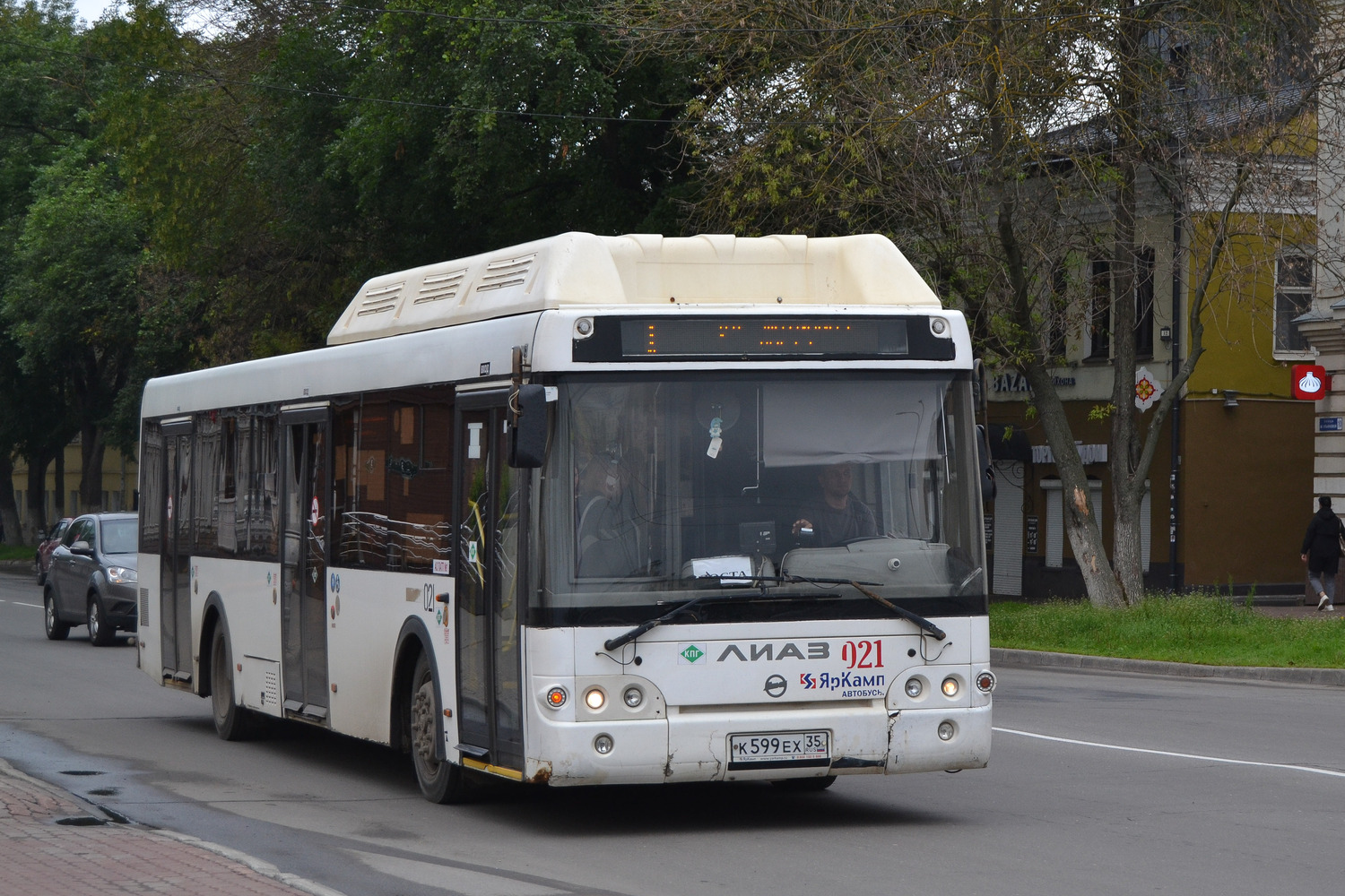 Вологодская область, ЛиАЗ-5292.67 (CNG) № 021