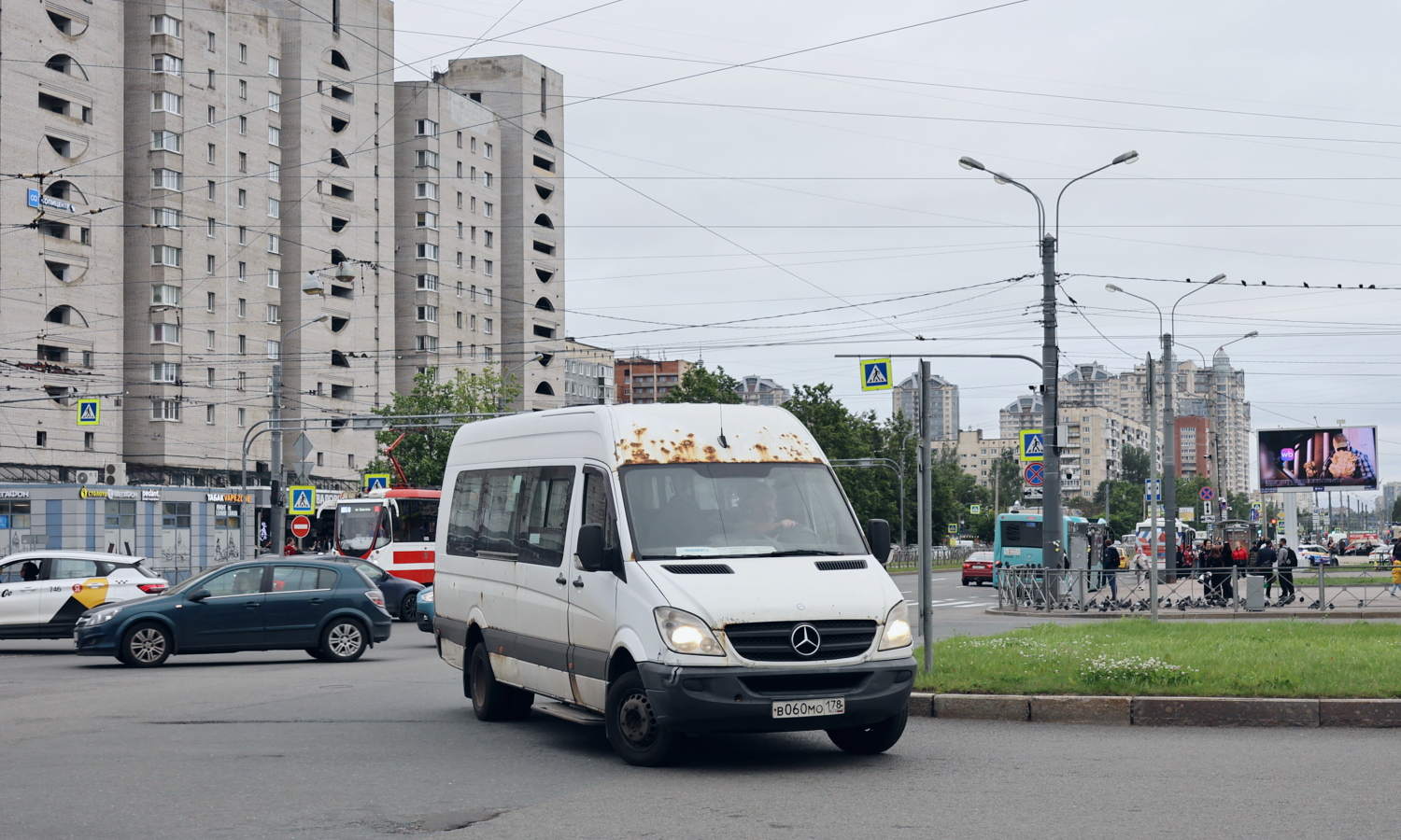 Санкт-Петербург, Луидор-22360C (MB Sprinter) № В 060 МО 178