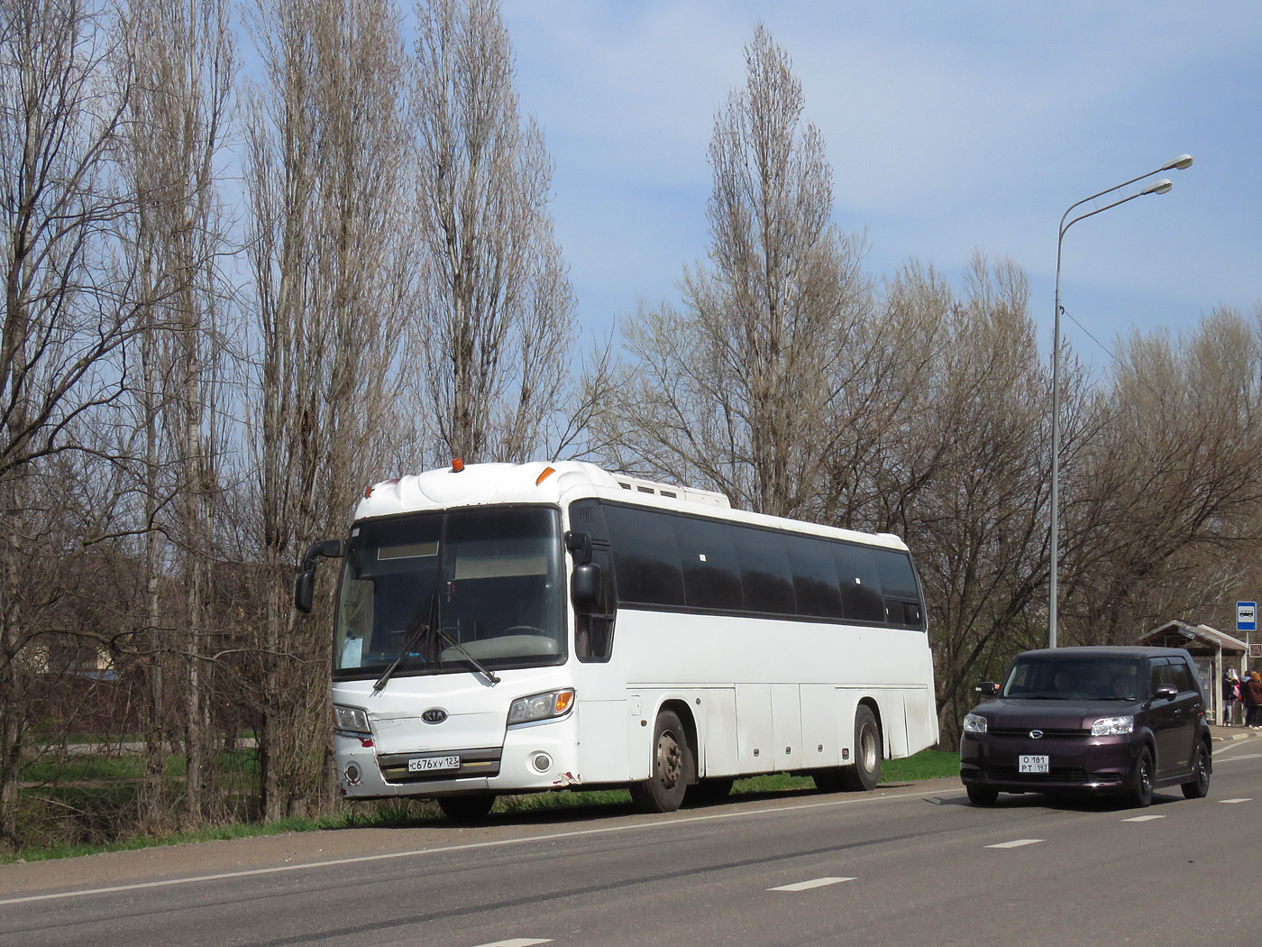 Краснодарский край, Kia Granbird № С 676 ХУ 123
