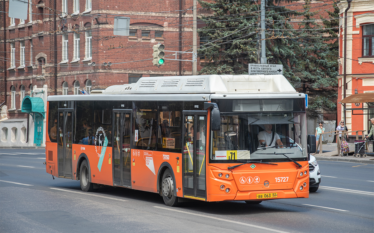 Нижегородская область, ЛиАЗ-5292.67 (CNG) № 15727