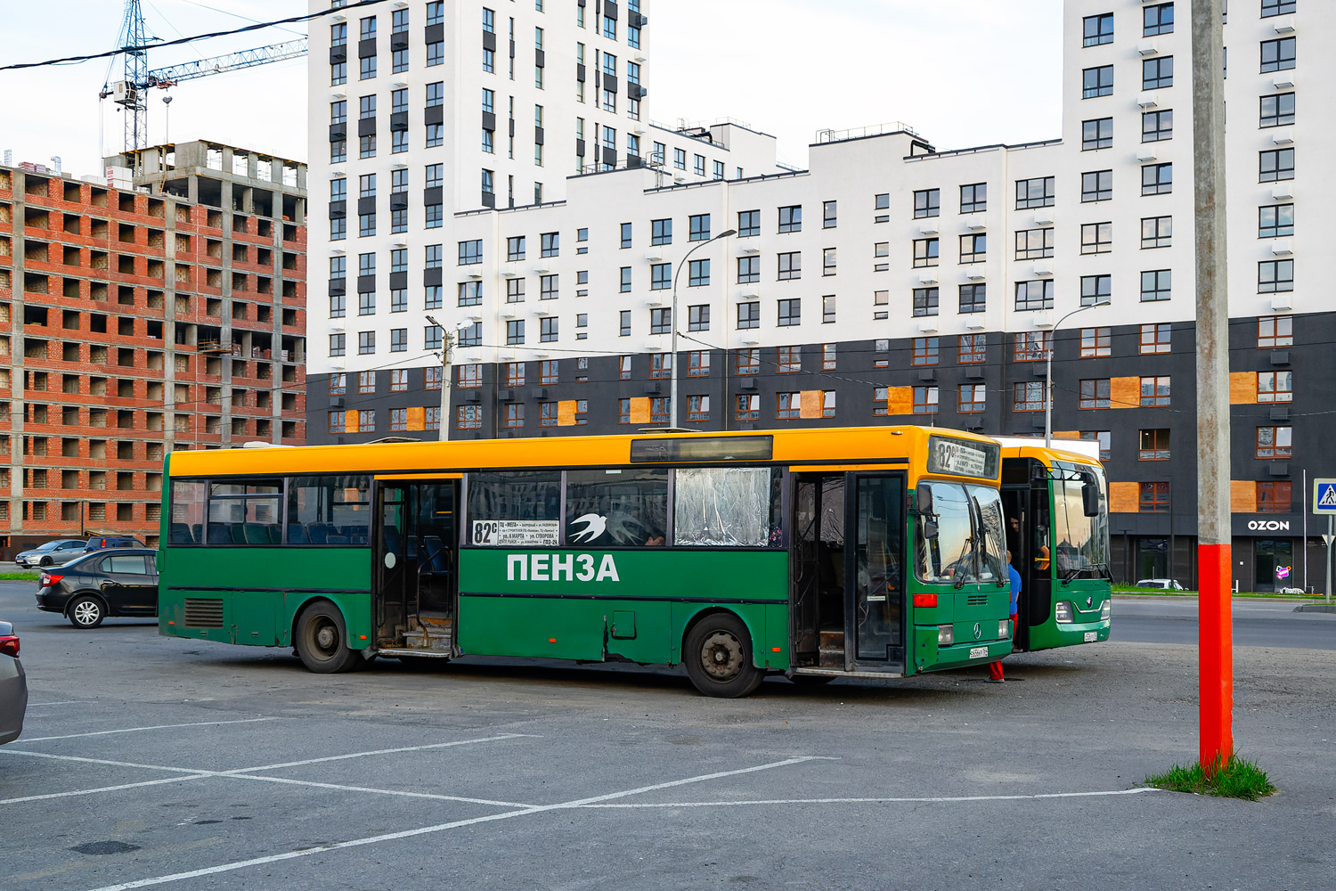 Пензенская область, Mercedes-Benz O405 № Е 656 КР 164