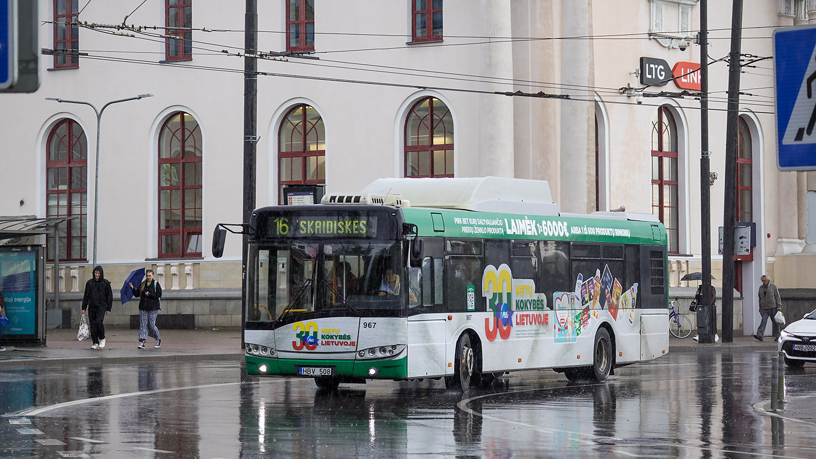 Литва, Solaris Urbino III 12 CNG № 967