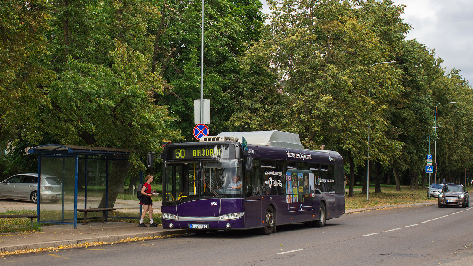 Литва, Solaris Urbino III 12 CNG № 956