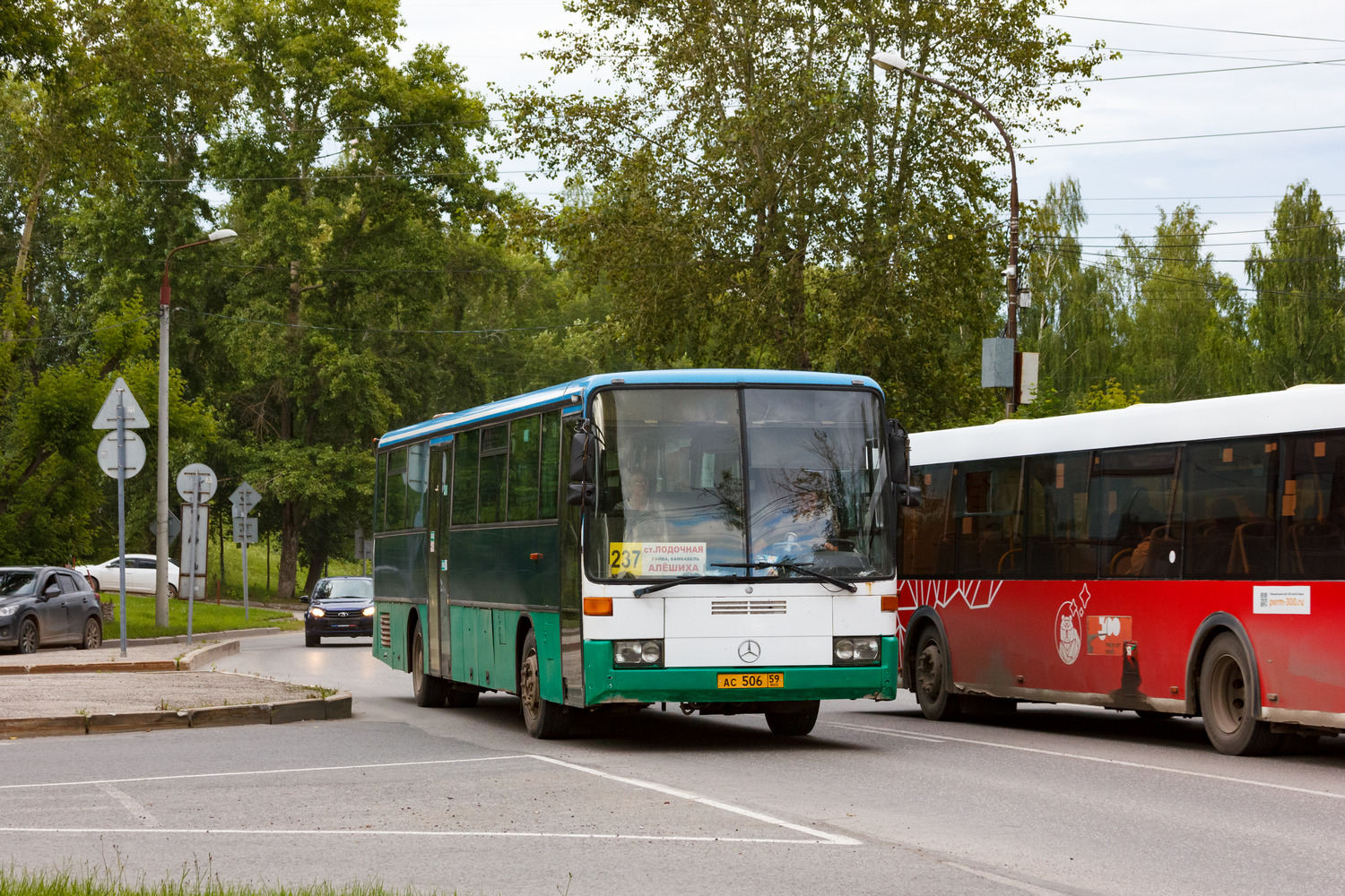 Пермский край, Mercedes-Benz O408 № АС 506 59