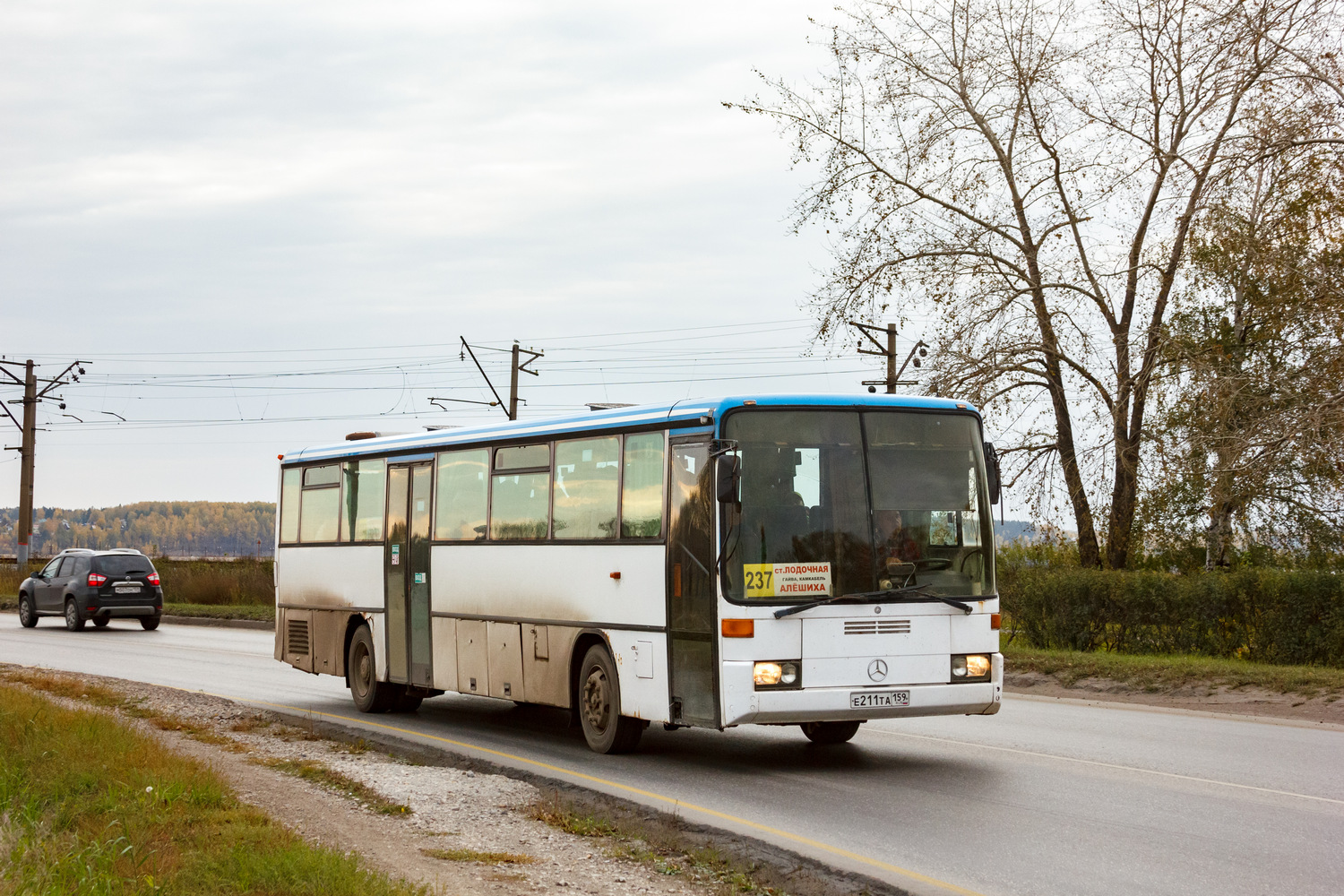 Пермский край, Mercedes-Benz O408 № Е 211 ТА 159