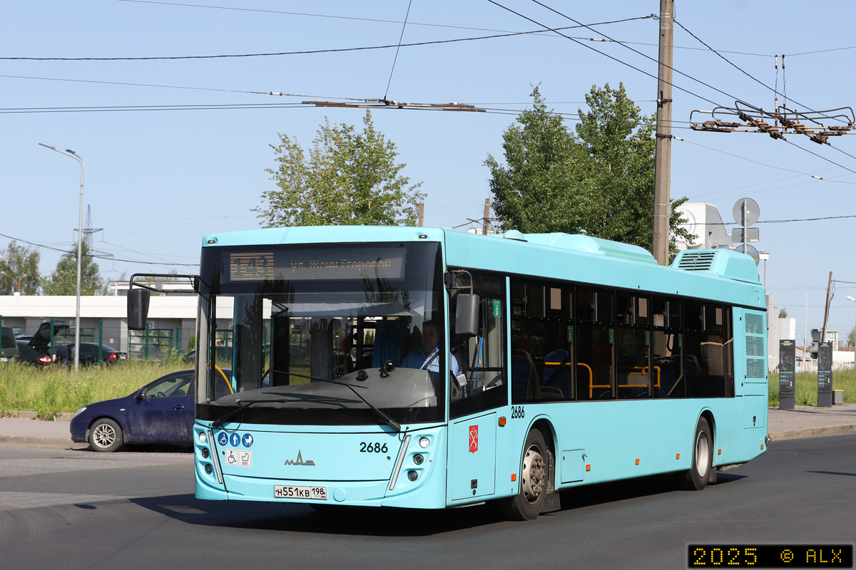 Санкт-Петербург, МАЗ-203.047 № 2686