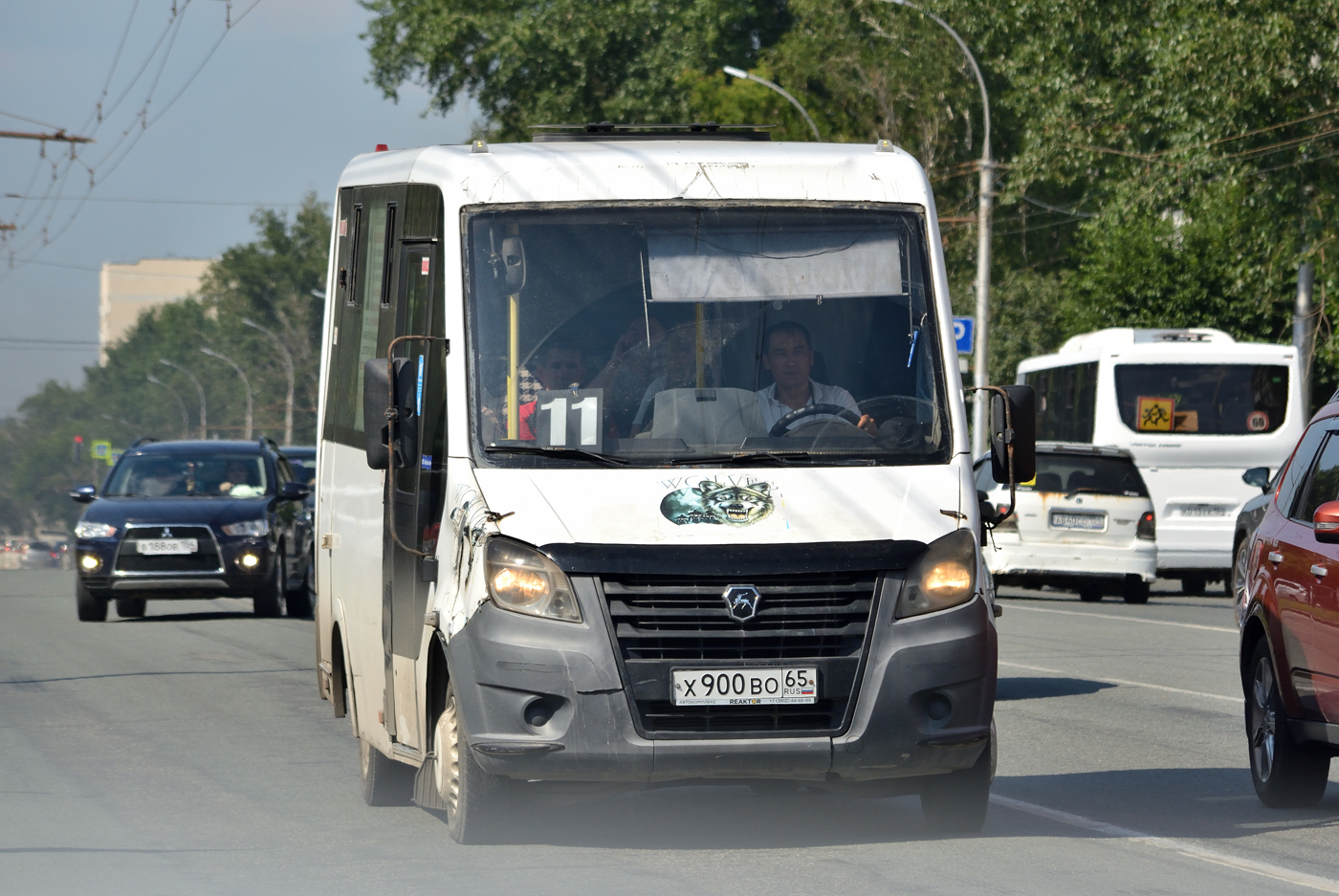 Новосибирская область, ГАЗ-A64R42 Next № Х 900 ВО 65