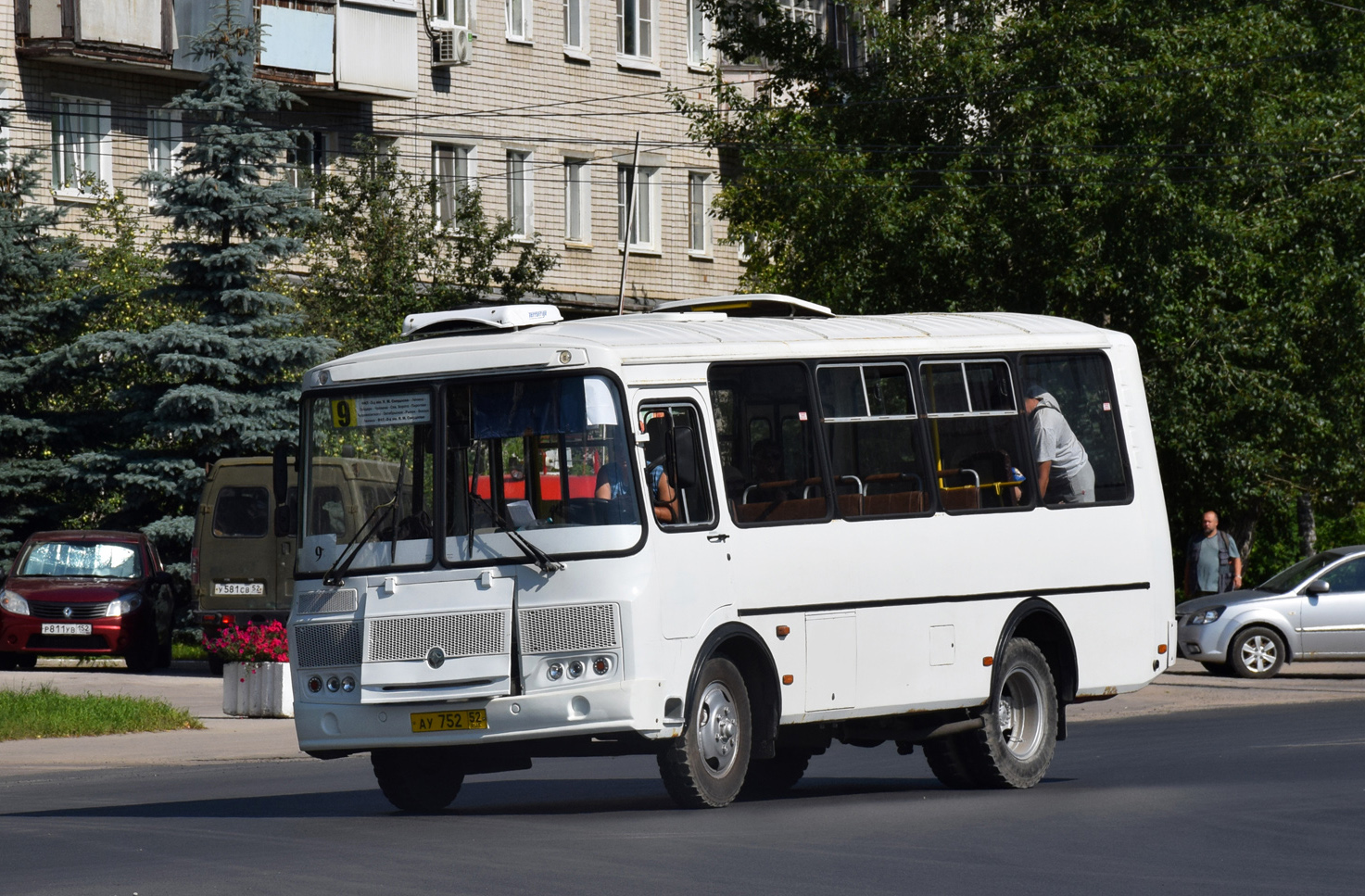 Нижегородская область, ПАЗ-32054 № АУ 752 52